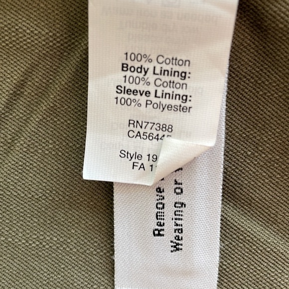 J Crew military grade jacket - Picture 13 of 13